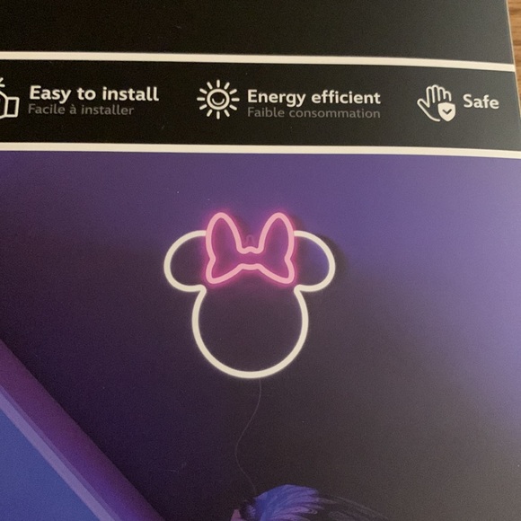 Minnie Mouse LED Neon Sign - Picture 4 of 4